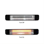 2000W Electric Outdoor Far Infrared Tube Smart Heater