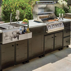 5-Burner Built-In Electric Grill with Rear Infrared Burner