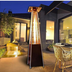 Triangle Propane Patio Heater in Black