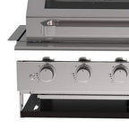 Automatic Ignition 6 Burners Gas Built-In BBQ Grill