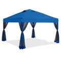 Outdoor Canopy Tent With 4 Removable Nettings