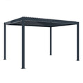 Modern Garden Outdoor Aluminum Louvered Pavilion