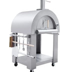 Outdoor Stainless Steel Pizza Oven w/ Chimney